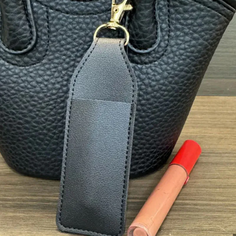 1 PC PU Leather Wrist Lanyard Keychain Hand Wrist Strap Key Holder for Keys Bag Purse DIY Accessory