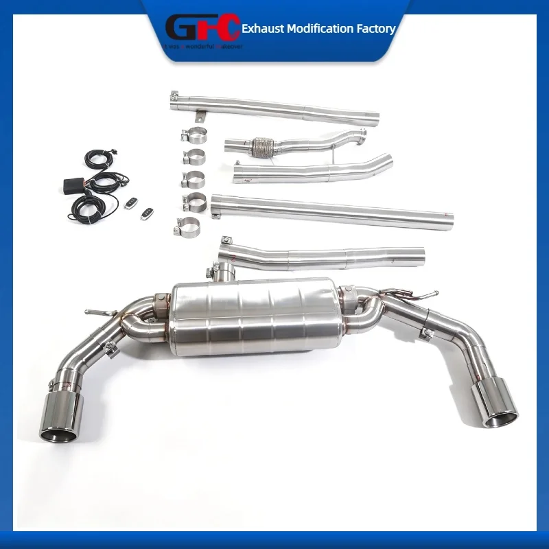 GFC Catback Valvetronic Muffler for BMW MINI Paceman R61 Cooper S JCW 1.6T 2012-2016 High-Performance SUS304 Exhaust Pipe