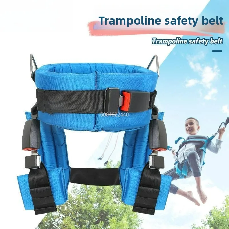 Bungee Trampoline, Elastic Rope, Safety Net, Safety Harness, Amusement Equipment, Protective Gear