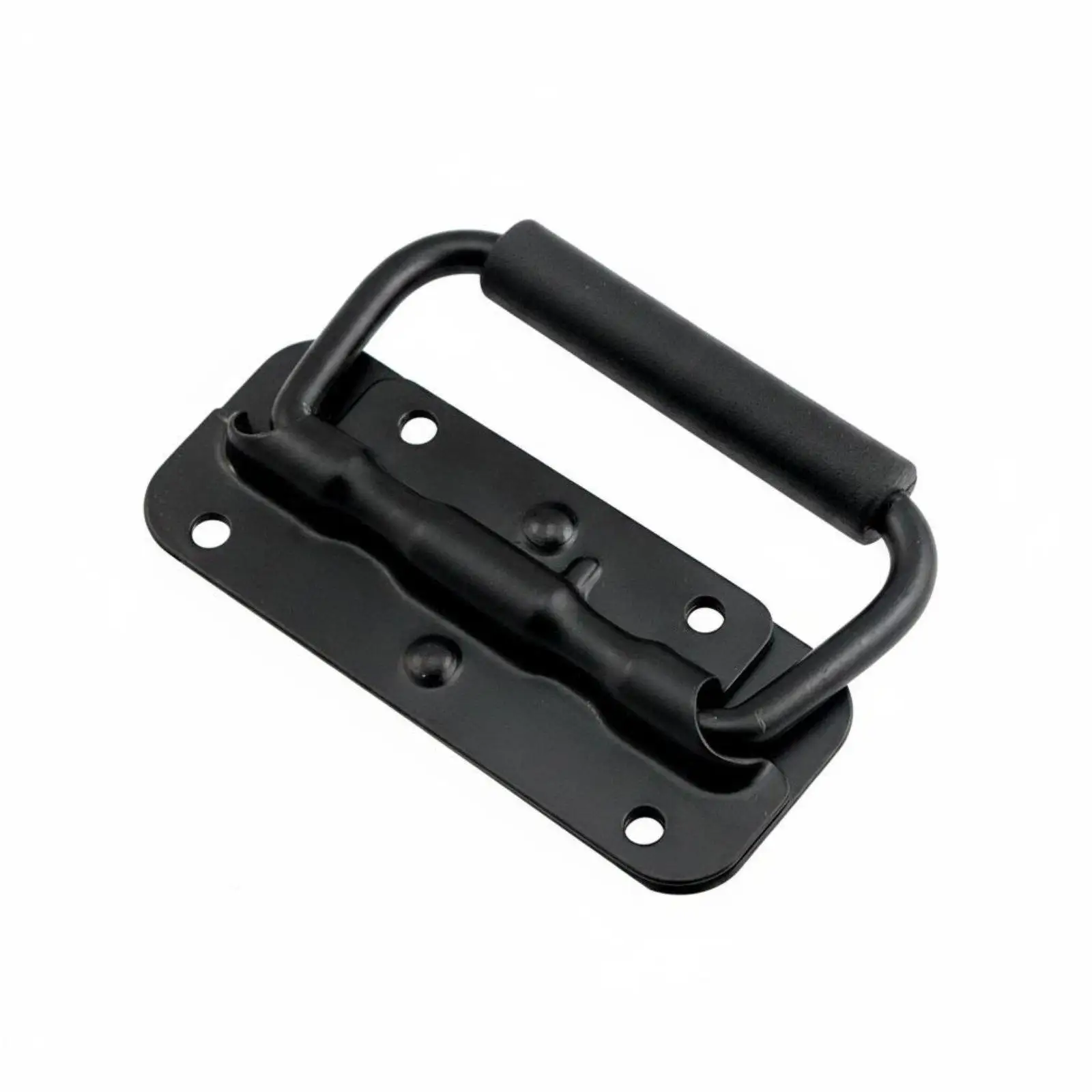 Folding Handle Iron Construction Retractable Pull Handle Case Hardware Ergonomic