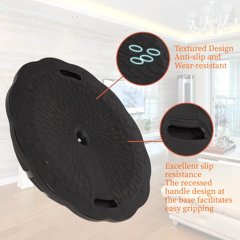 Customisable semi-circular fitness training yoga ball, hemispherical fitness balance equipment, fully rubberised non-slip base