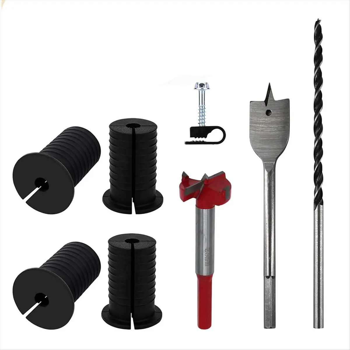 COFA  Cable Routing Kit for Gen 2 Gen 3 Cable Grommets Wall Pass Through Kit for Roof Mounting Wall Black