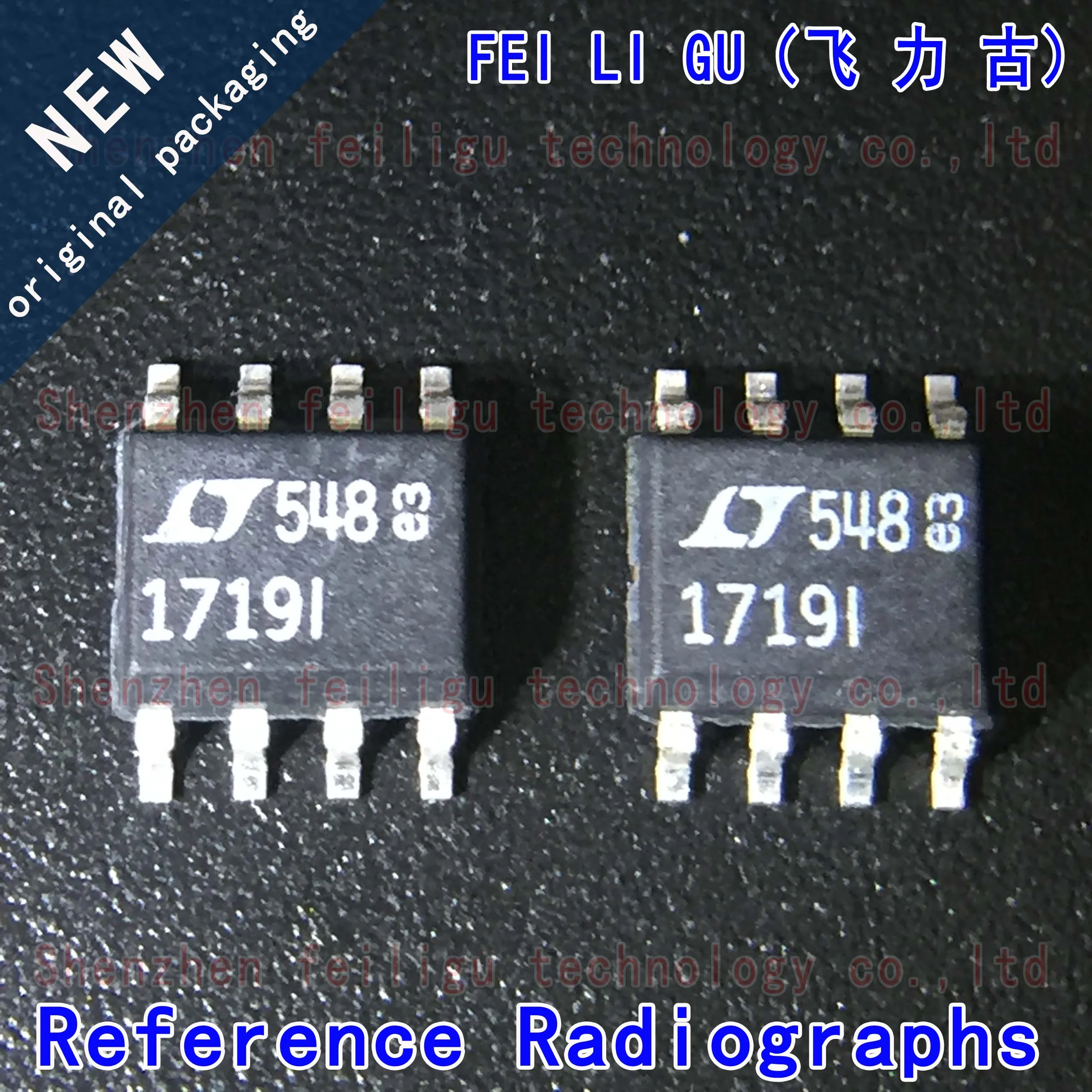 1/10/30PCS 100% New Original LT1719IS8#TRPBF LT1719IS8 LT1719I silk-screen:1719I Package:SOP8 Comparator Chip