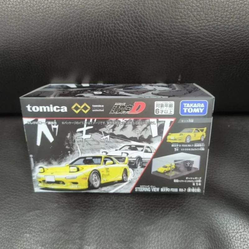 Hot Tomy Tomica Unlimited Initial D Ae86 Diecast Alloy Car Model Simulation Steering View Collectible Creative Vehicle Fans Gift