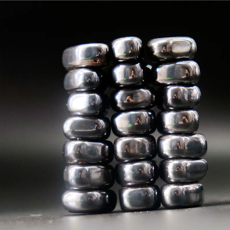 Diy foto parede irregular preto lodestone família ímã pushpin multi funcional jogo cor corda geladeira conjunto de pedra magnética