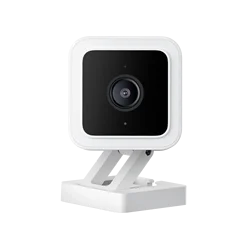 Wyze Cam v3 con visione notturna a colori, videocamera wireless per interni/esterni HD 1080p, funziona con Alexa, Google Assistant