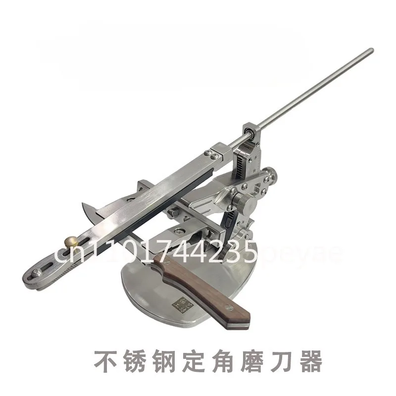 Professional All 304 Stainless Steel Fixed Angle Knife Sharpener High-End High Precision Blade Edge Sharpening Machine