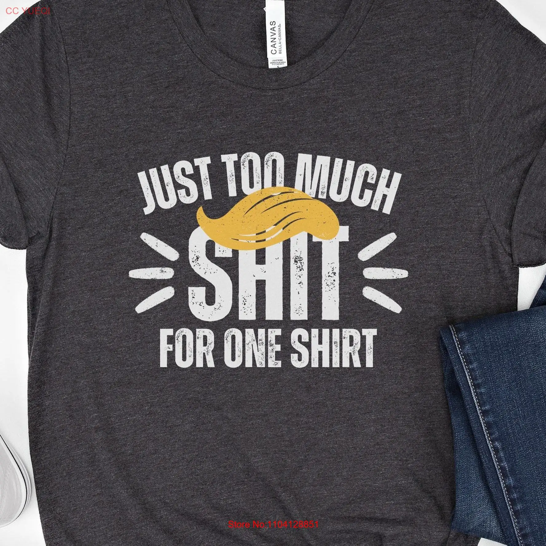 

Post Election 2024 T Shirt Sweater Don't Look At Me I Didn't Vote For Him Political Unrest Women's March Activism