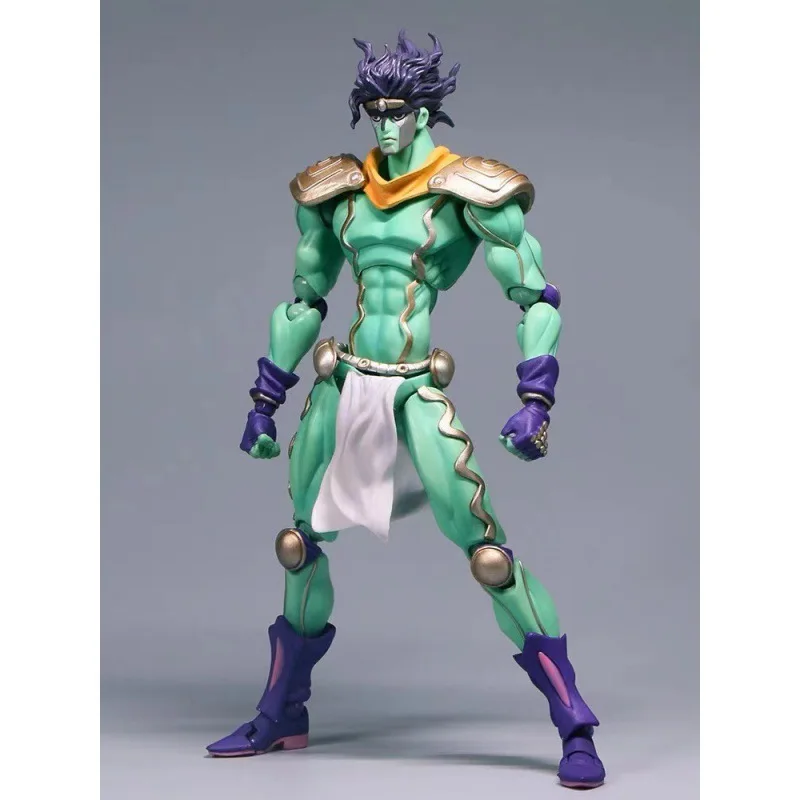 Jojos Bizarre Adventure Kujo Jotaro Star Platinum Articulated Action Figure Pvc 25 Cm Collectible Decoration Gift For Anime Fans