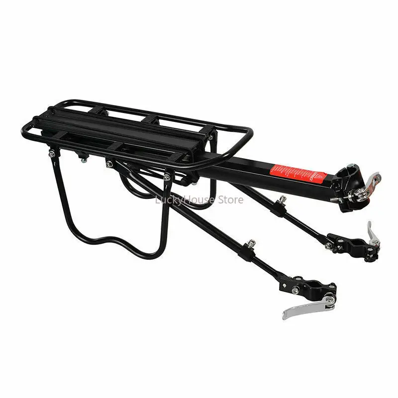Quick‑Release Aluminum Rear Rack Passenger Load Carrier For Mountain Bicycle Bike Luggage Cycling Spare Accessory