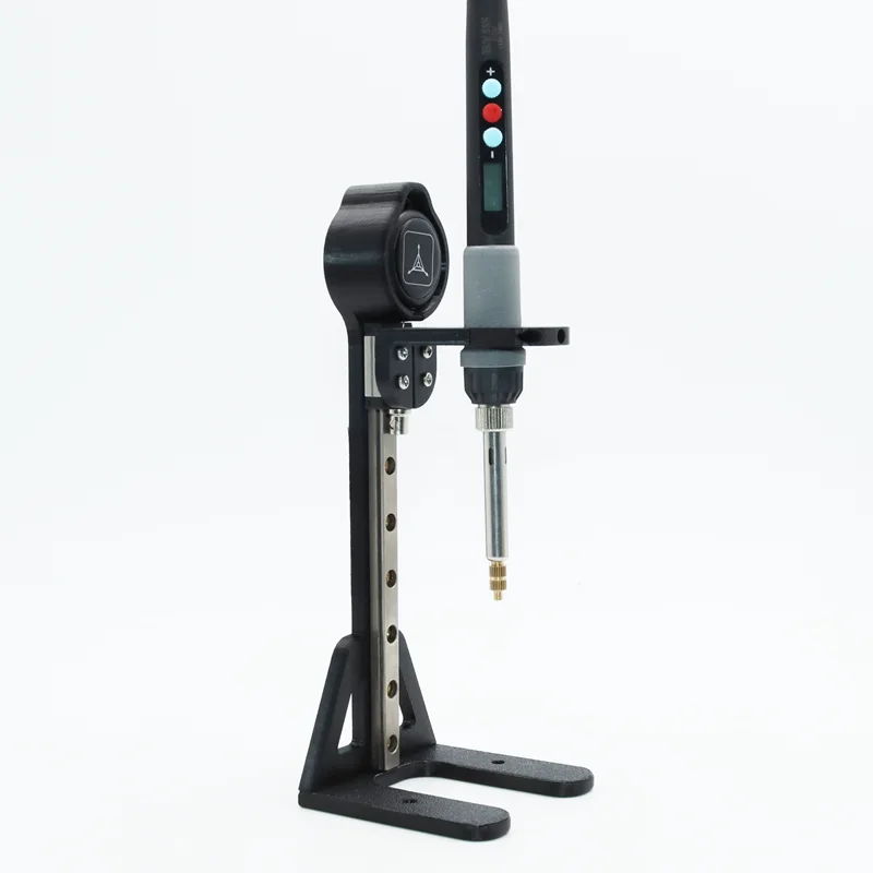 Messing einsatz mutter Press werkzeug Stealth-Presse digitale Temperature in stellung 60w Lötkolbens pitze Wärme spritzguss Kupfer muttern 3d – Detail 5