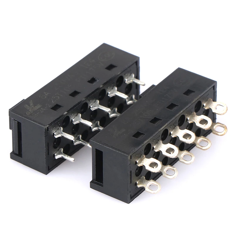 1pc 8A 250vac Connector 4 Positions 10 Pins Hot And Cold Air Cylinder Toggle Switch Hair Dryer Salon Accessories For