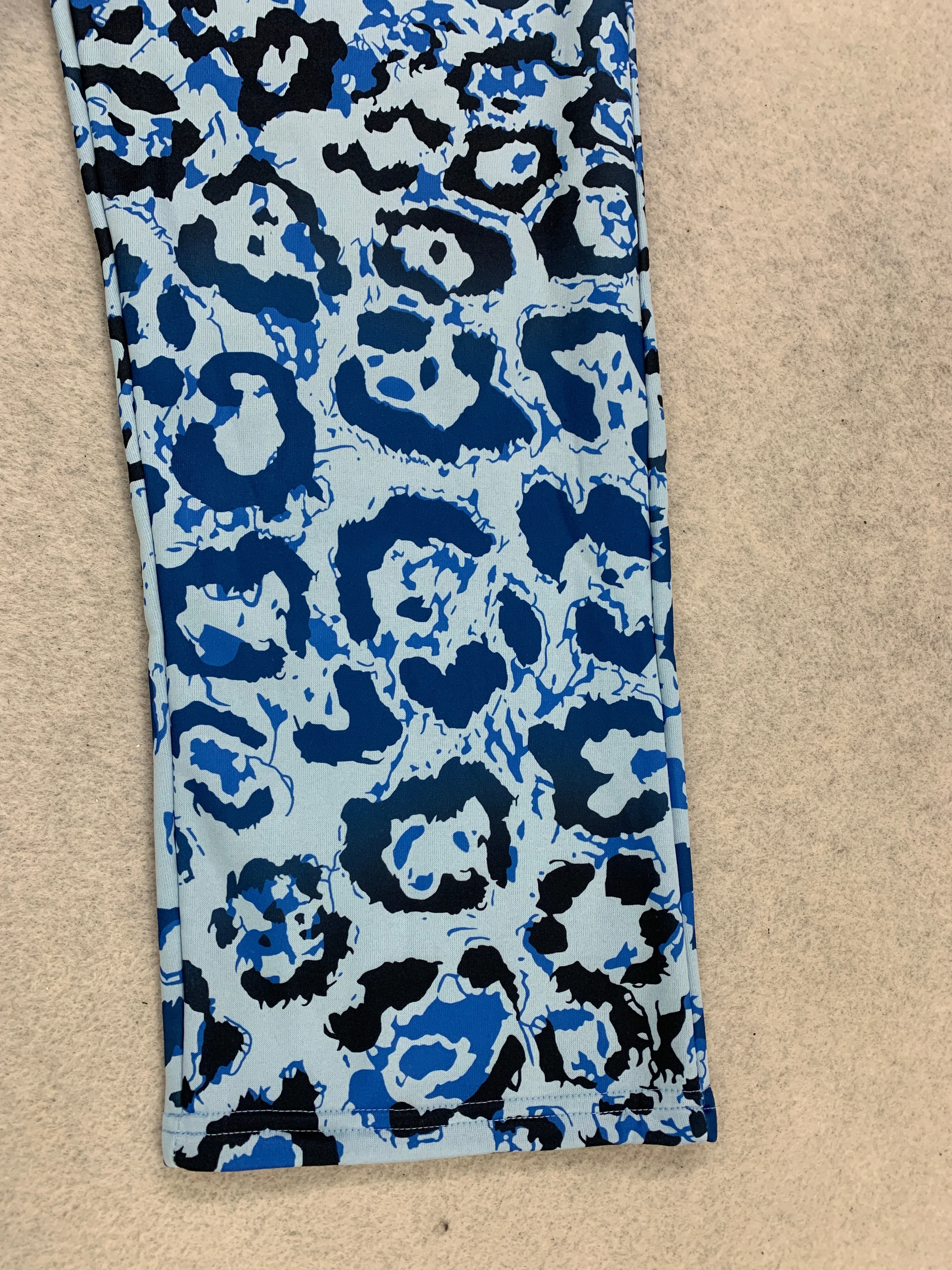 Kurzes Kapuzenpullover-Set mit Reißverschluss, weit geschnittene Jogginghose, vollständiger Leoparden-Print, Y2K-Street-Outfit für Mädchen, tägliches Layering-Wear – Detail 14