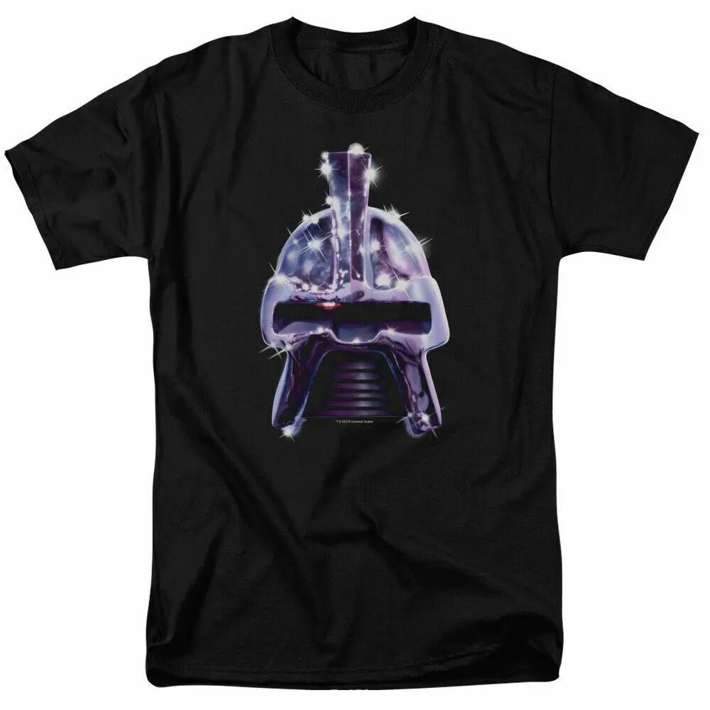 Battlestar Galactica Retro Cylon Head T Shirt Licensed Sci-Fi TV Tee New Black