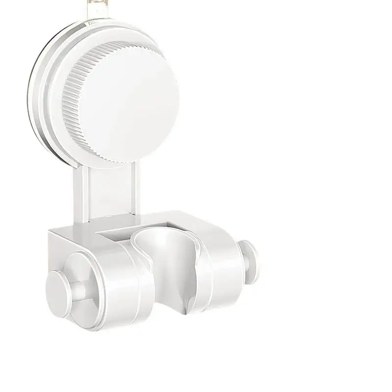 Wall Mounted Shower Head Holder Adjustable Suction Cup No Drilling Reusable Bracket for Bathroom Shower Accessories