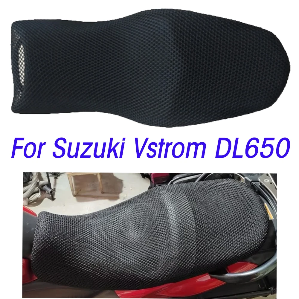 

For Suzuki Vstrom DL650 DL 650 XT Motorcycle Accessories Anti-Slip Seat Cushion Cover Protector Insulation Seat Cover