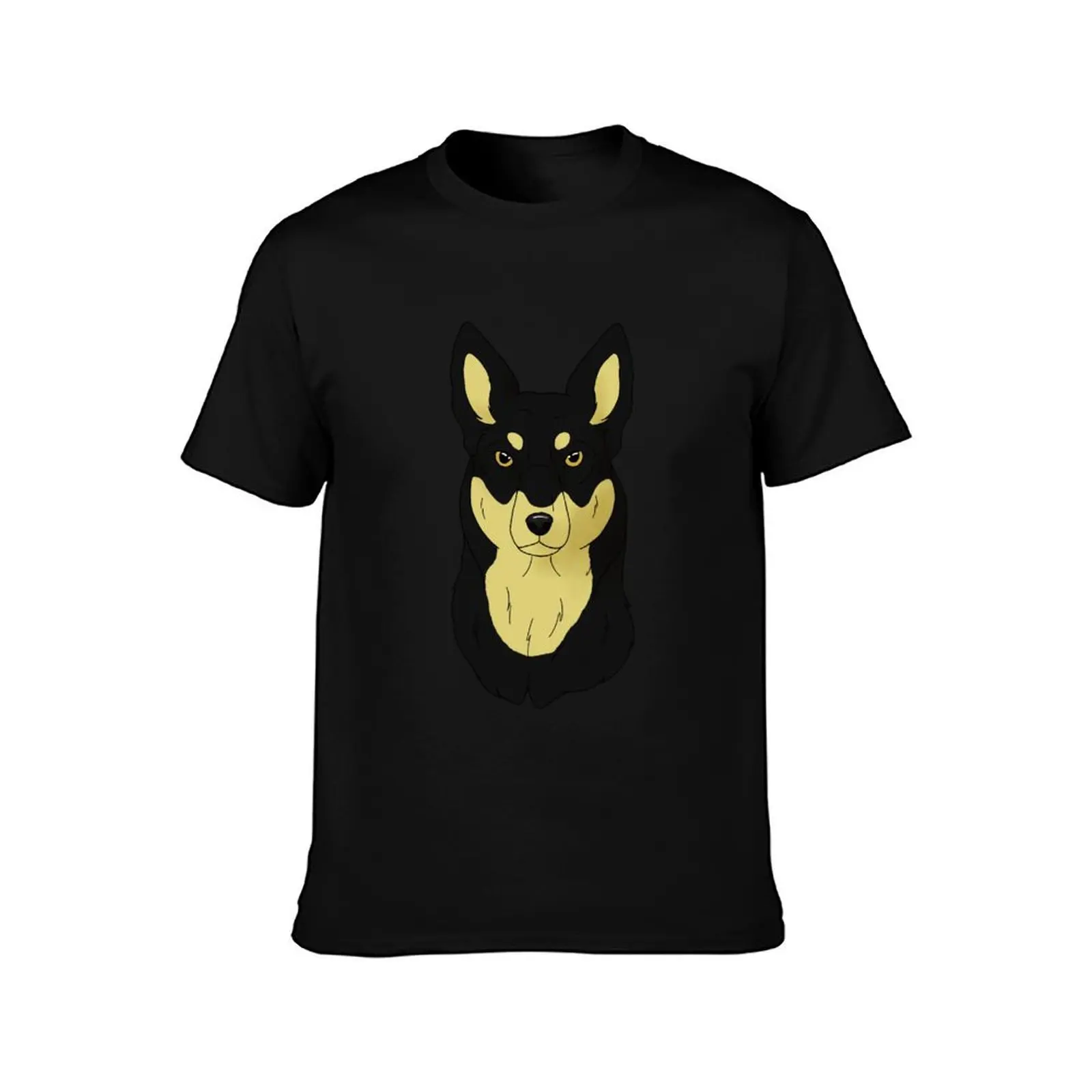 Australian Kelpie - Black and tan T-Shirt luxury designer football t shirt sweat summer 2025 oversized t shirts for men