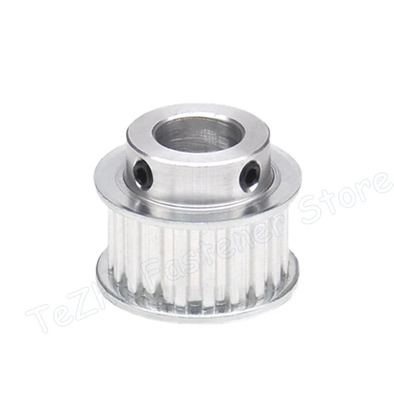 1pcs 18 Teeth XL Timing Pulley Aluminum Alloy Synchronous Wheel for Belt Width 10mm BF K Type Pitch 5.08mm Bore 4-19mm