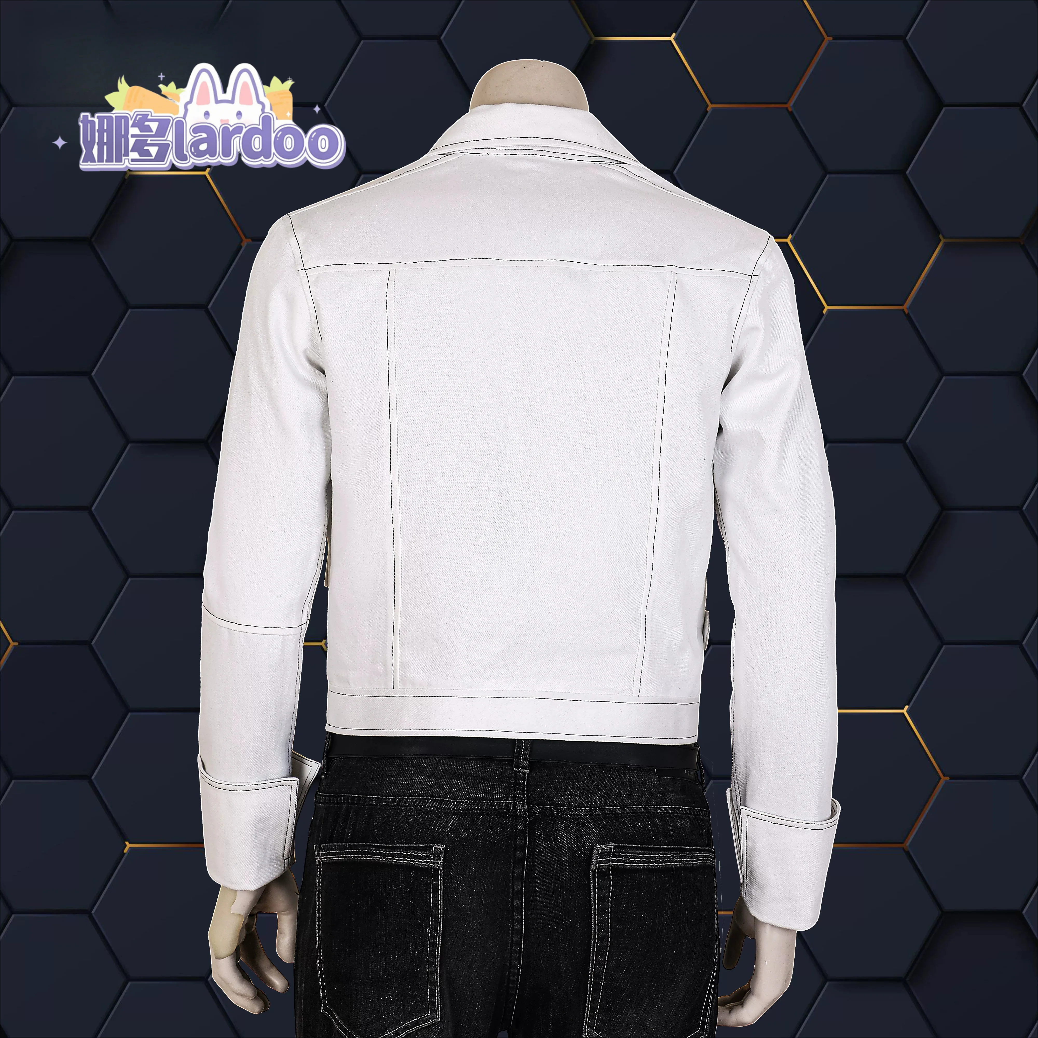 Love and Deepspace Xavier Cosplay Costume Casual Denim Jacket Male Game Outfit Full Set