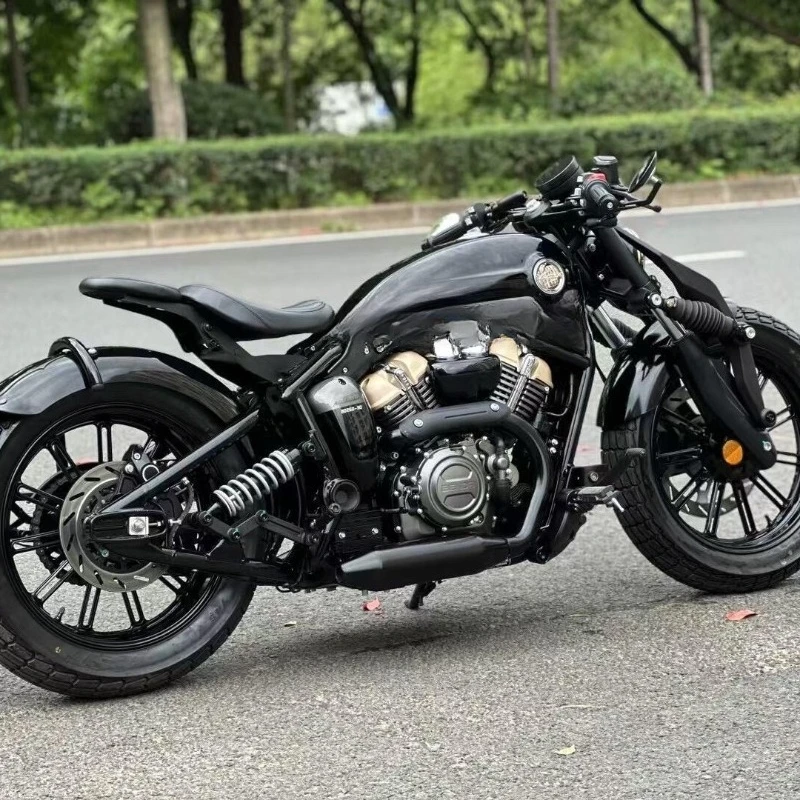 Retro Cruise Gray 450 Motorcycle