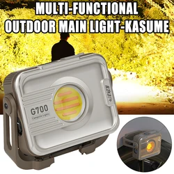 New Powerful LED Camping Lamp 6000mAh Rechargeable Handheld Work Light Infinite Dimming Outdoor Portable Camping Tent Lantern