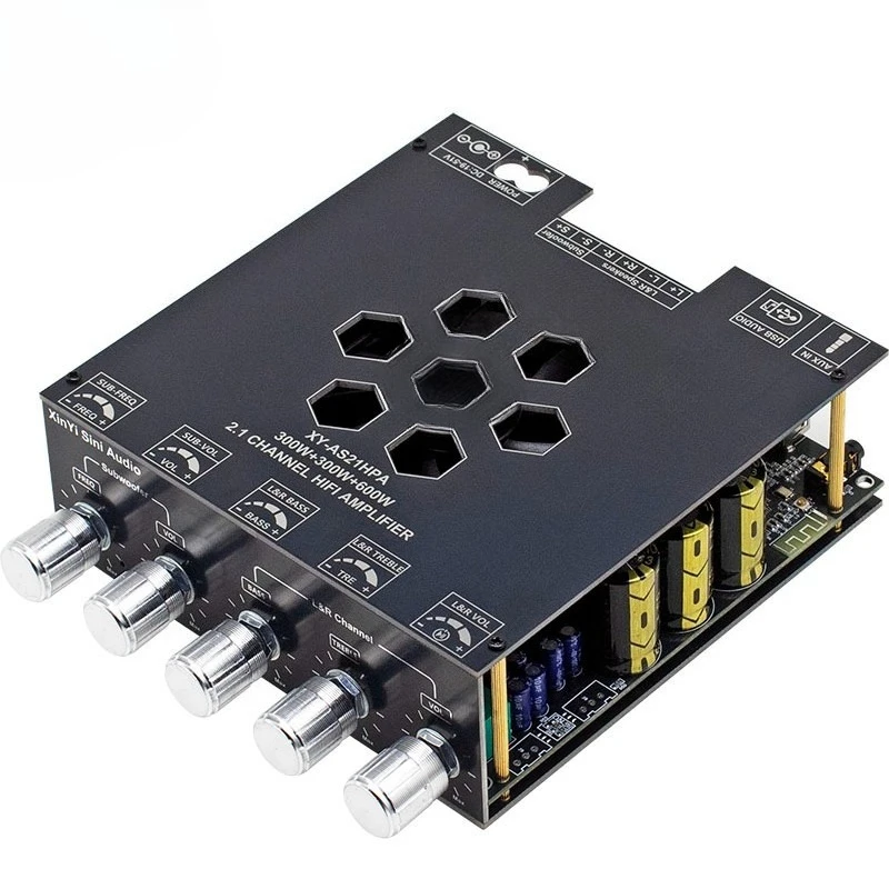 

Digital power amplifier board TPA3255 DC DC19-50V wide voltage