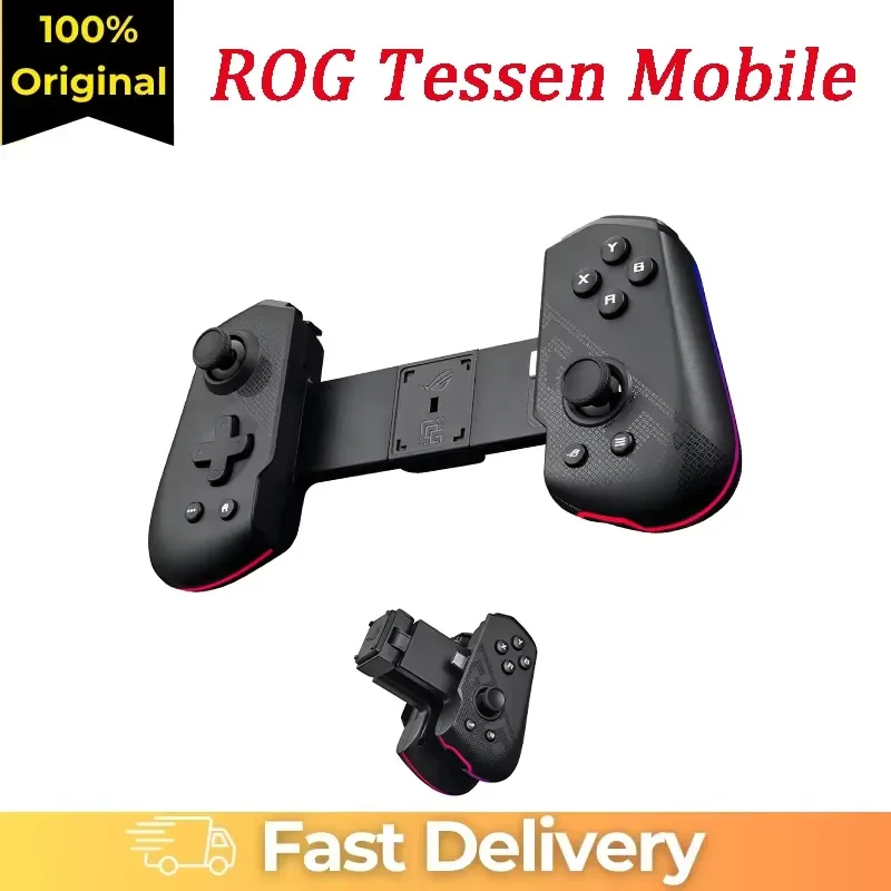 Brand for ROG Tessen Game Mobile Controller for Android (foldable,one Size Fits All,on-the-fly Key Mapping,RGB