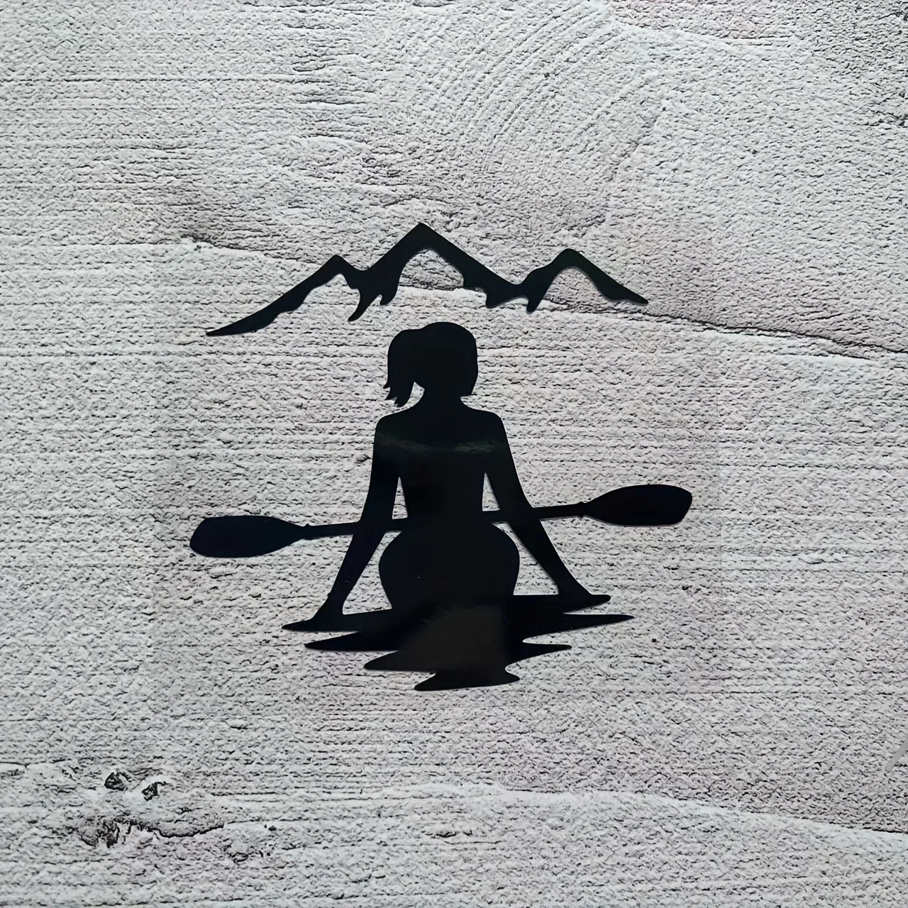 1 шт., женская наклейка для каякинга, автомото с горой, уличная дизайнерская наклейка для автомобиля, мотоцикла, аксессуар для внешней настройки