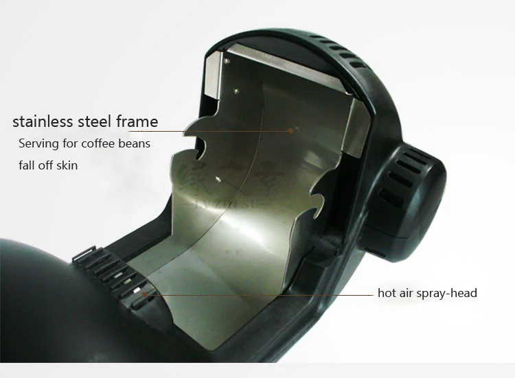 300g Household Coffee Grinder Bean Roaster Household Hot Air Coffee Grinding Machine Coffee Beans Automatic Stir-frying Machine