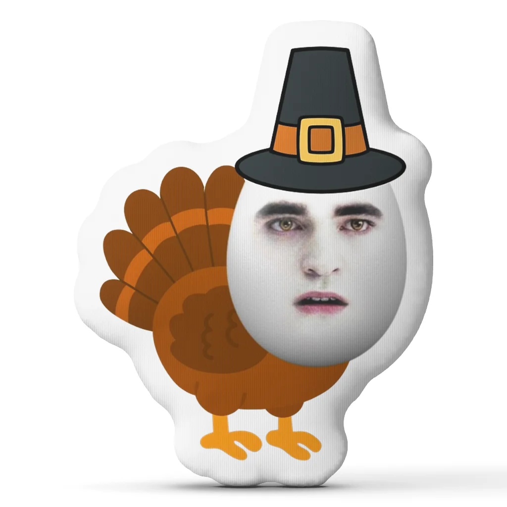 Funny Thanksgiving Turkey Shaped Throw Pillow Pilgrim Eggward Cushion Stuffed Decorative Sofa Home Decor Fall Holiday
