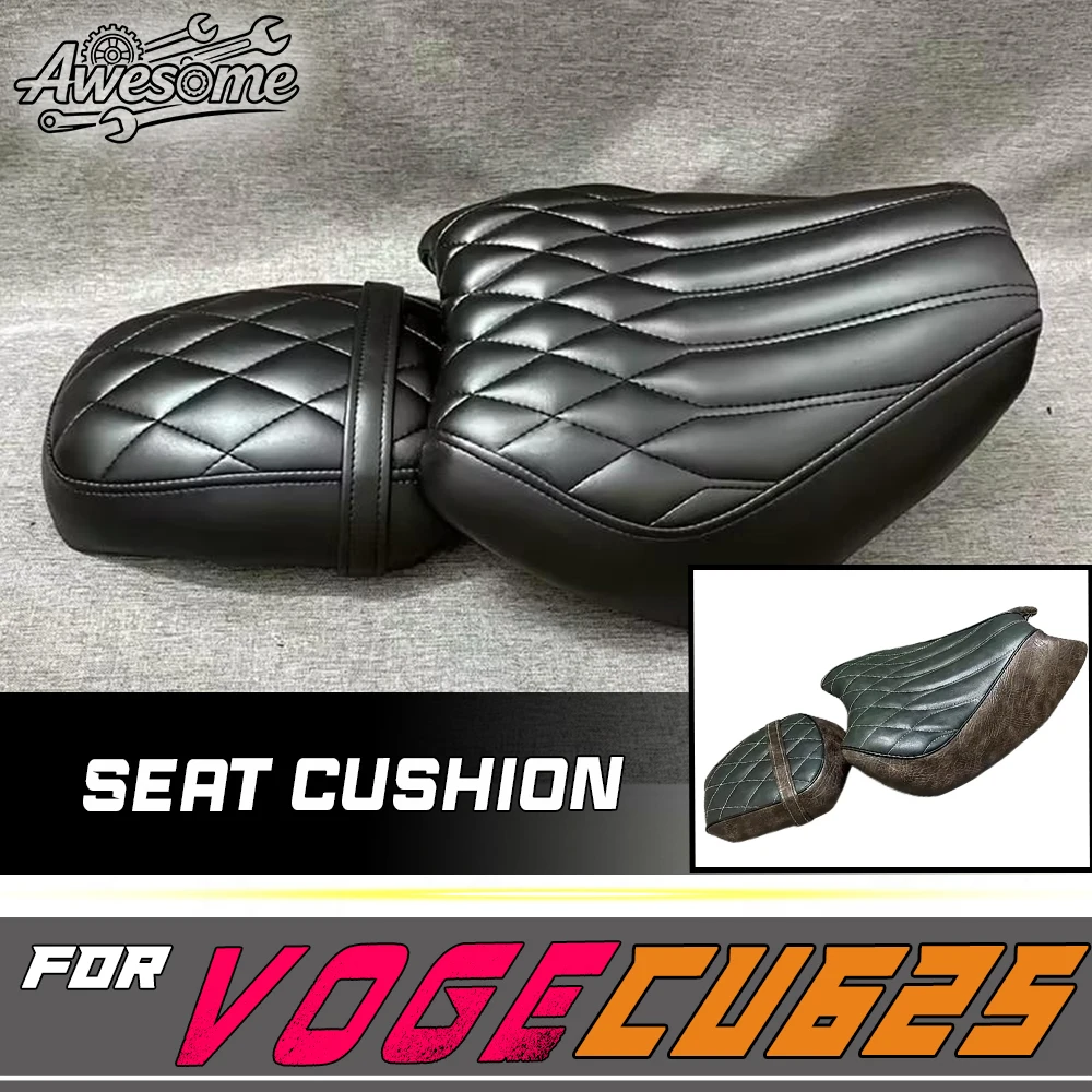 Thickened Widened Soft Front And Rear Seat Cushion Set Fit For VOGE CU625