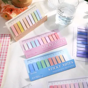 200 folhas/conjunto de adesivos de índice colorido Moranti para marcação, adesivos de papelaria criativos para mensagens 10 principais vendas adesivo lapis - №8