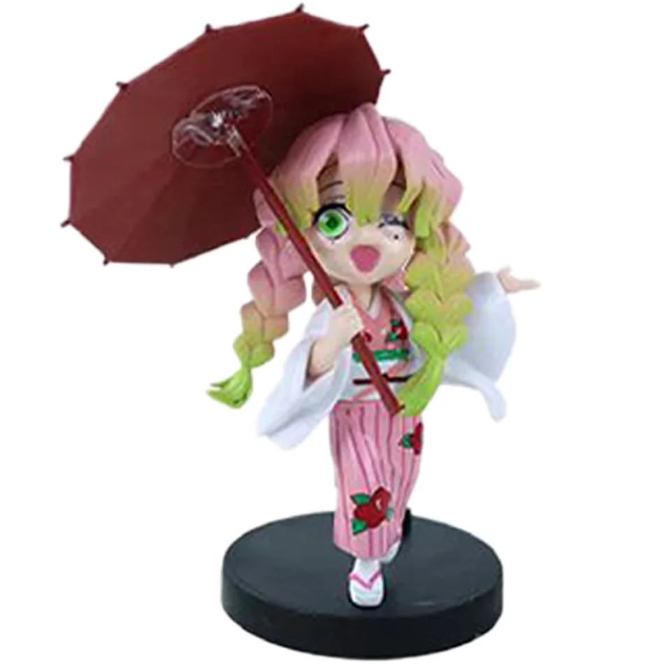 Oryginalna figurka Demon Slayer w formie niespodzianki z serii Plum Rain: Kochou Shinobu, Tomioka Giyuu, Kanroji Mitsuri - figurka w tajemniczej pudełko, zabawka, prezent.