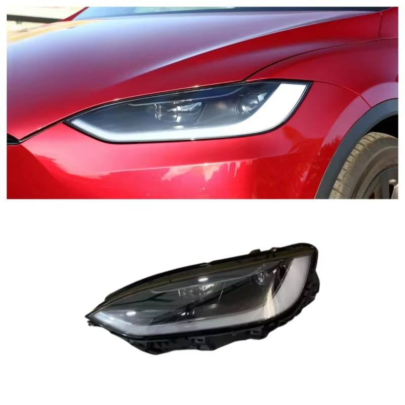 Original Quality for Tesla 2023-2025 Model X LDE Matrix Headlights Left and Right 6000k Color Temperature 12v Voltage 1pc