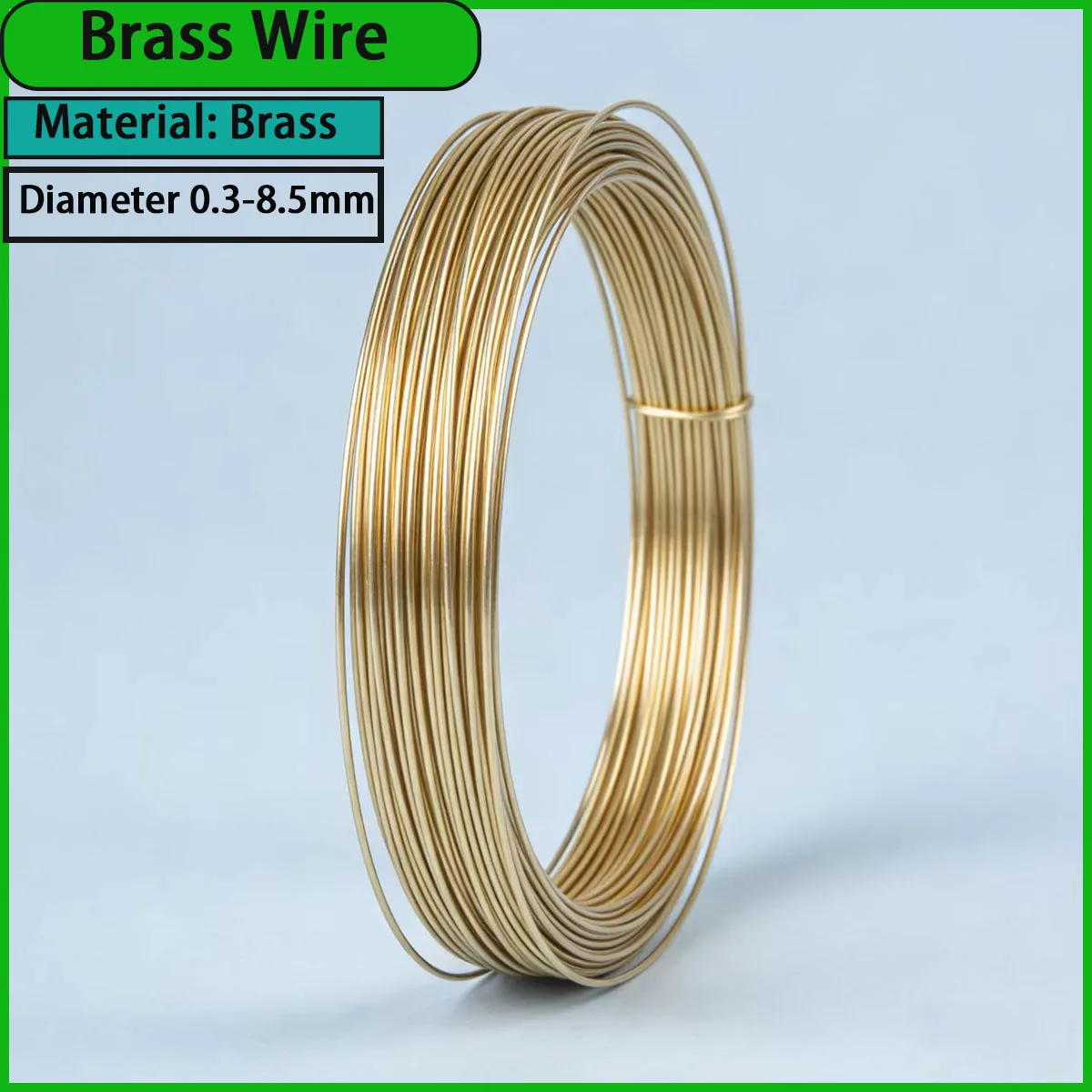 0.3-8.5mm Diameter Brass Wire Is Used for Hardware Accessories, Electronic Components, Conductive Accessories, Handicrafts, Etc