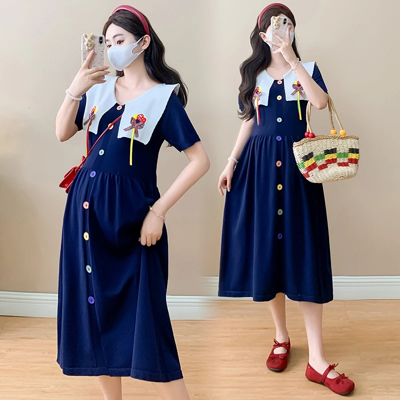 vestido-de-punto-para-mujer-estilo-marinero-para-embarazadas-verano-2026-estilo-preppy-con-bloques-de-color-y-botones-para-embarazadas