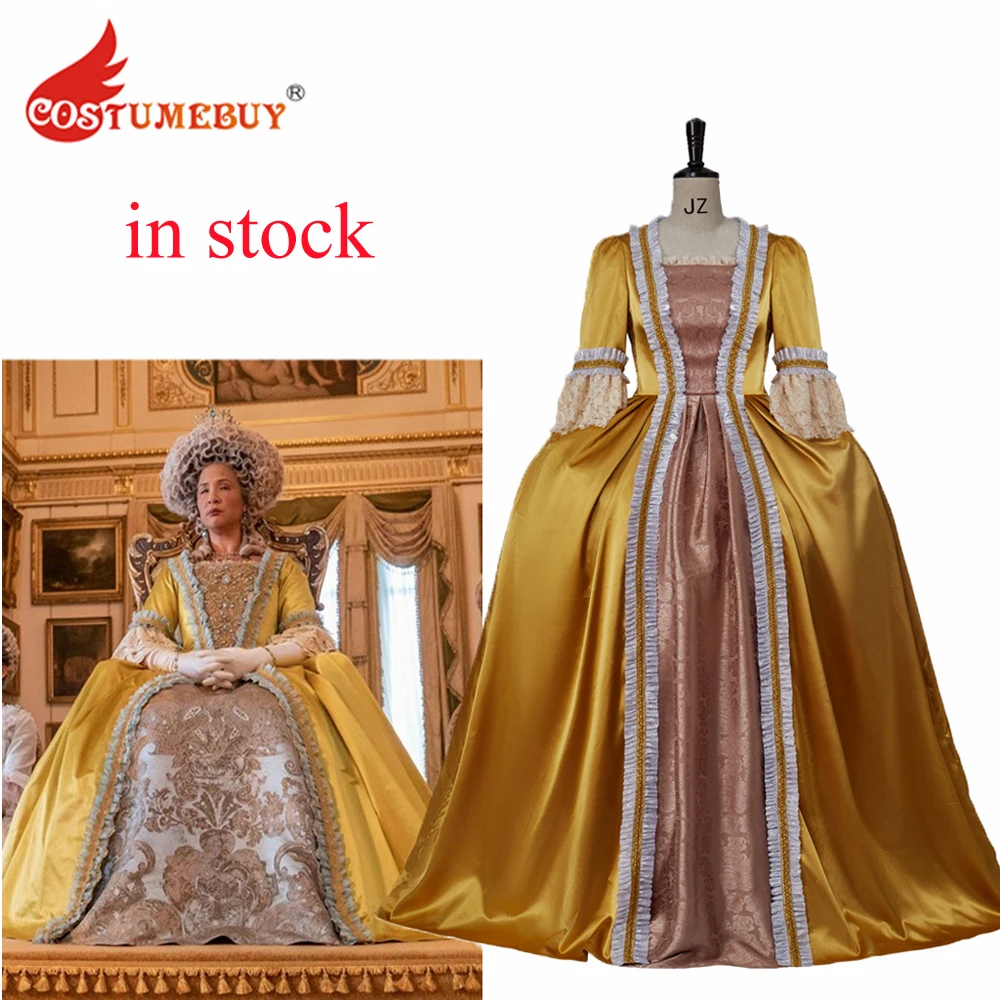 

Victorian Queen Charlotte Cosplay Costume Regency Era Ball Gown Rococo Baroque Marie Antoinette Dress