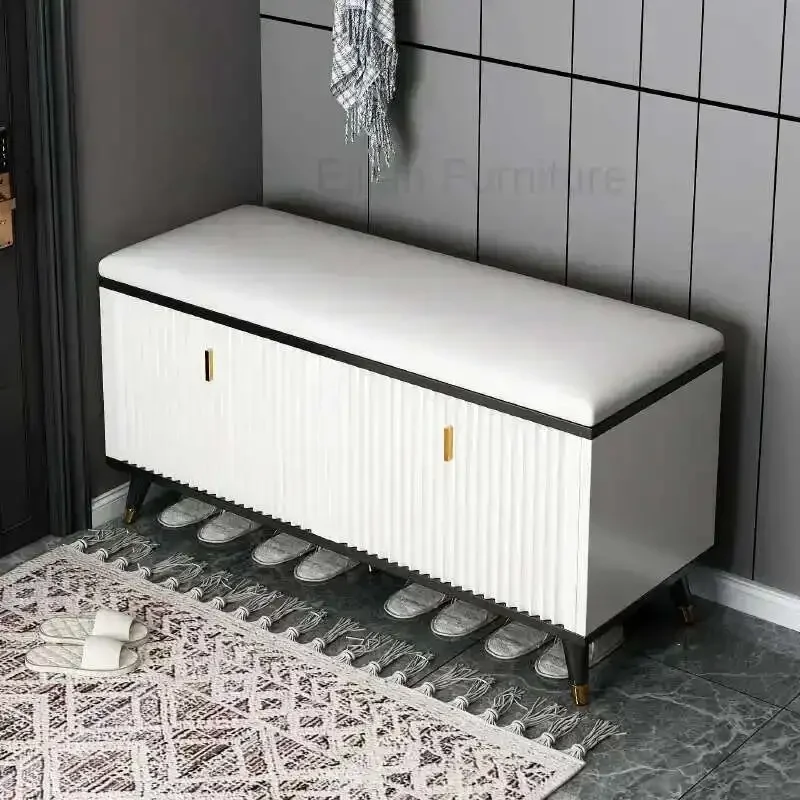 

Hallway Shoe Cabinet Porch Stool Household Nordic Small Apartment Storage Living Room Shoe Rack Clothing Moveis Home Furniture