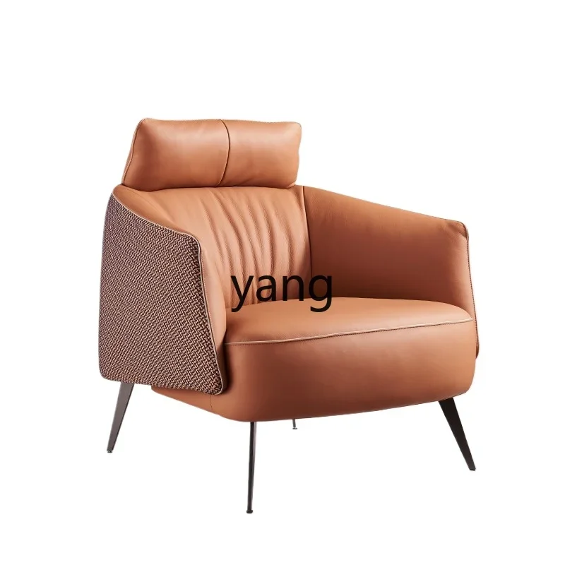 

LH light luxury leisure chair designer retro minimalist living room home single sofa chair
