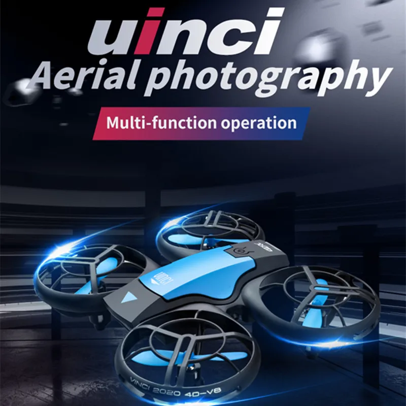 10K Ultra HD Camera V8 New Mini Drone WiFi Fpv Air Pressure Height Maintain Foldable Quadcopter RC Drone Toy Gift