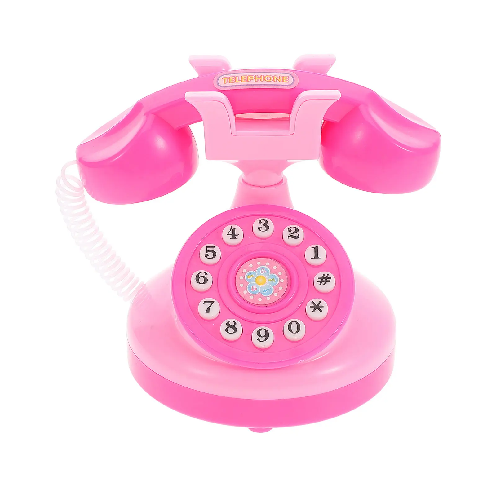 telefone-mini-de-plastico-rosa-para-criancas-brinquedo-de-faz-de-conta-telefone-fixo-portatil-e-seguro-para-brincar