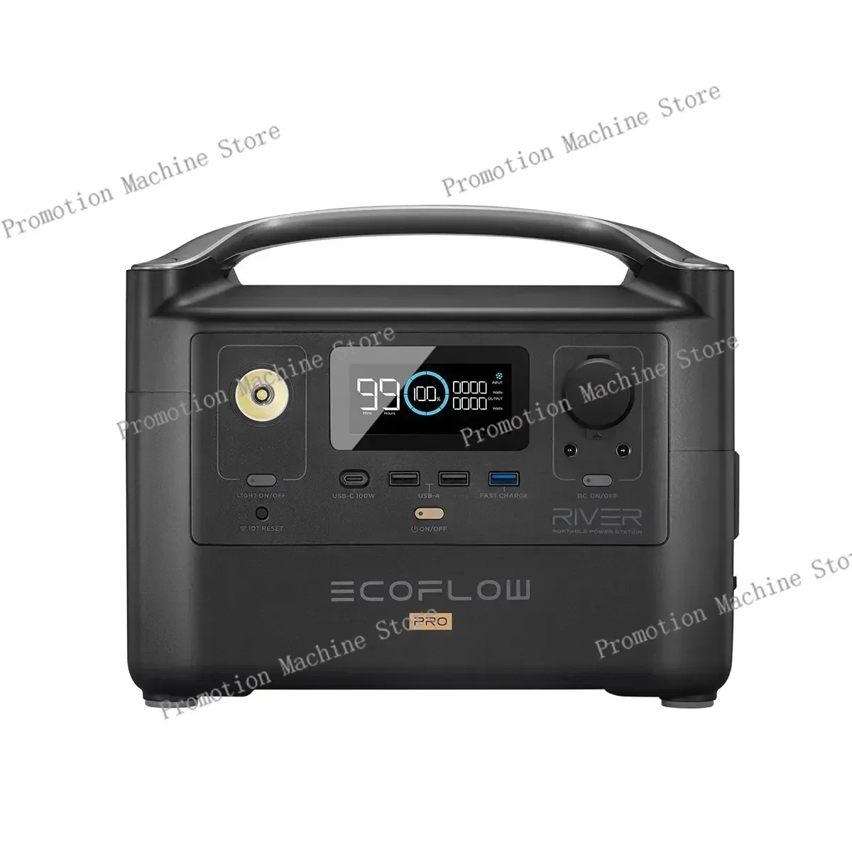 

ECOFLOW RIVER Pro Portable Power Station 720Wh Multiple DevicesRecharge 0-80% Within 1 Hourfor Camping RV Outdoor