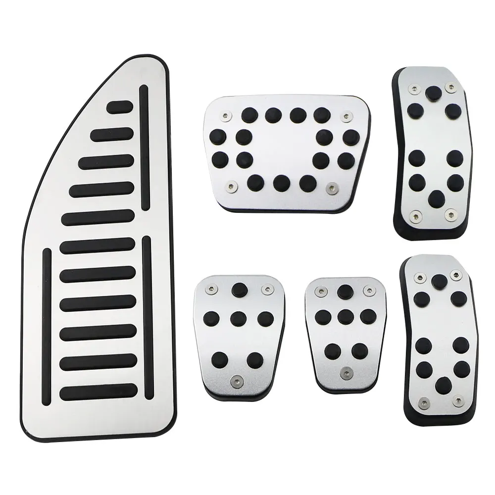 Auto Pedale Gaspedal Kraftstoff Gas Bremsscheibe Pedal Pad Abdeckung für Ford Fiesta 2009 - 2013 Ecosport 2013 - 2017 Zubehör