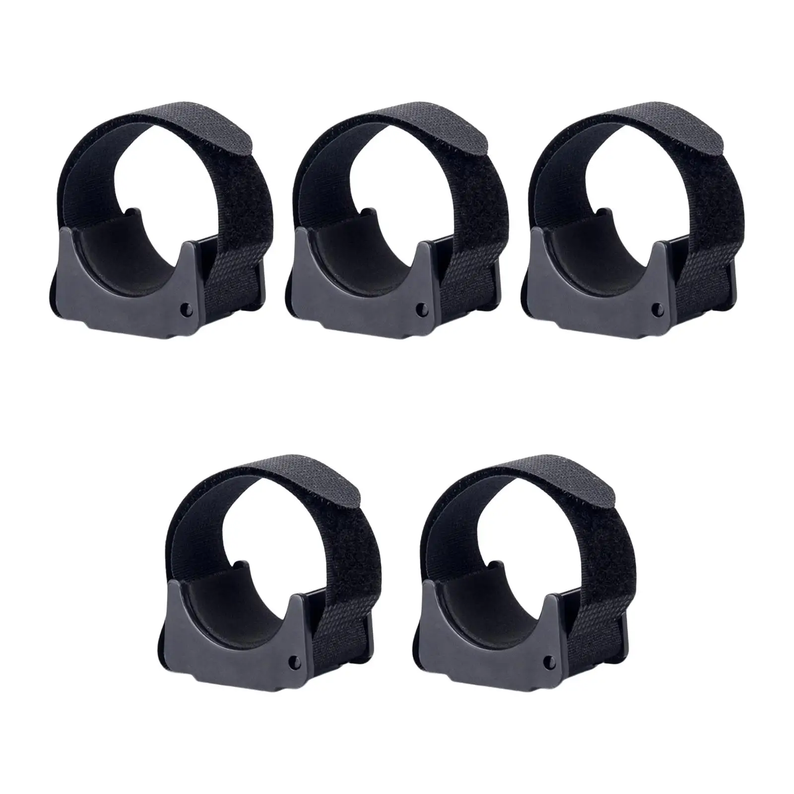 Flashlight Mounting Bracket for 20mm to 50mm Grip Stand Sturdy Replace Rubber Flashlight Mount Holder Clip Flashlight Holder