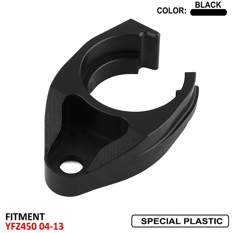 Motorcycle Black Plastic Swingarm Swing Arm Chain Guide Buffer Slider Seal Guard For Yamaha YFZ450 YFZ 450 2004-2013