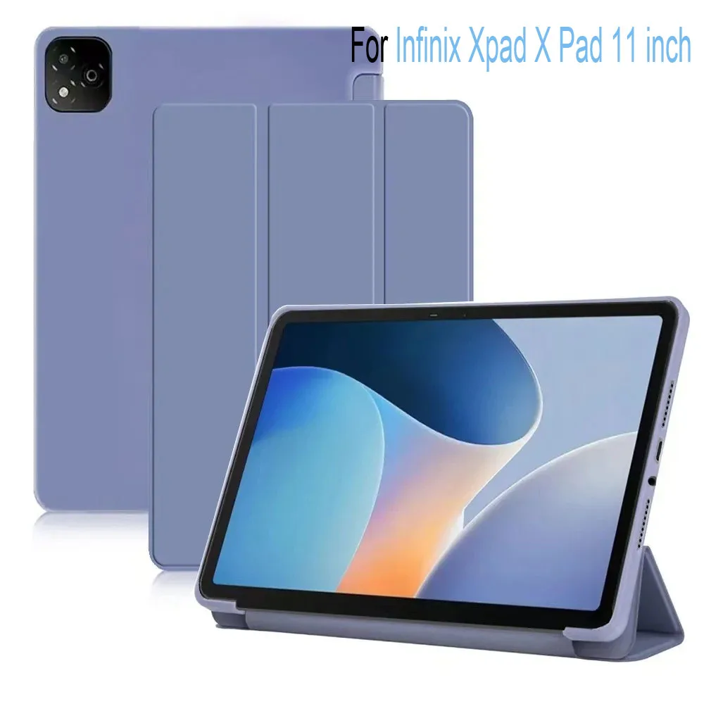 

Case for Infinix Xpad X Pad 11 inch 2024 Tablet Soft TPU Silicone Back Smart Cover Funda for Infinix Xpad X Pad 11 Tablet Case