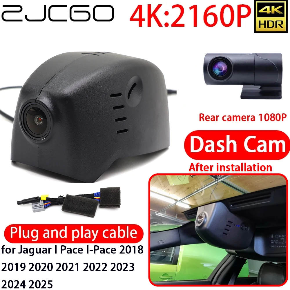 

4K Car DVR Dash Cam Wifi Sony Lens Camera 24h Monitor Recording for Jaguar I Pace I-Pace 2018 2019 2020 2021 2022 2023 2024 2025