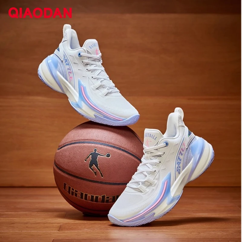 

QIAODAN Men's Basketball Shoes 2025 Autumn Low-top Mesh Breathable Running Shoes Casual Durable Sneakers for Teens QXA013254101