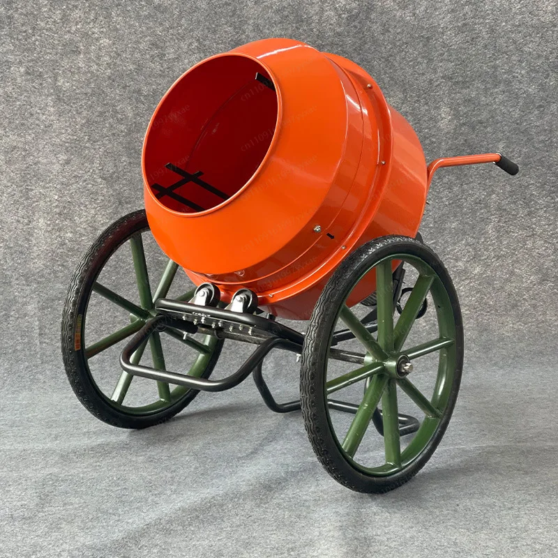 Mixer Household 220v concrete mixer Construction site cement sand small concrete mobile