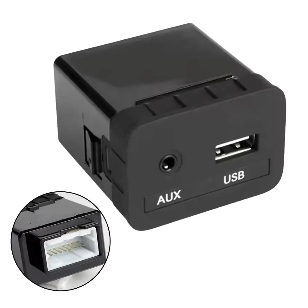 

Автомобильная центральная консоль AUX USB-адаптер для Kia Optima 2011-2013 96120-2T100 ABS черный автомобильные аксессуары для электроники